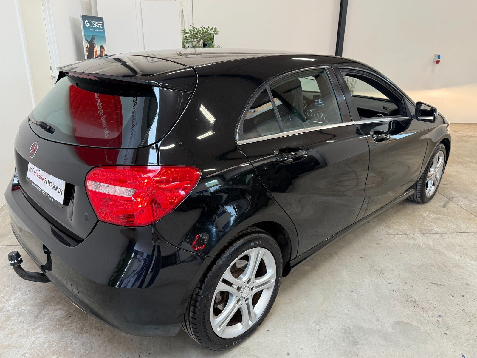 Sort Mercedes A200 fra 2013