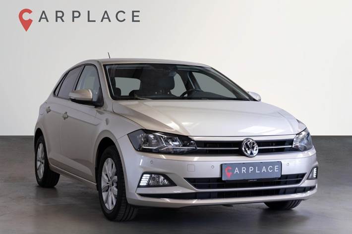 Orange VW Polo fra 2019