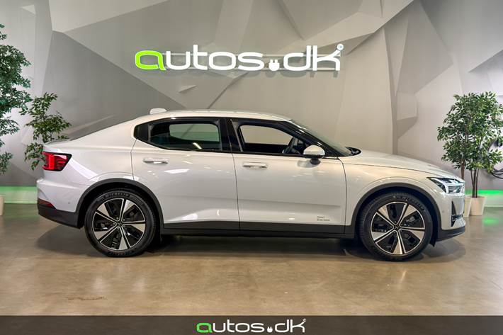 Hvid Polestar 2 fra 2024