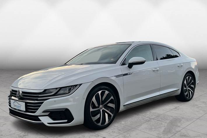 Hvid VW Arteon fra 2020