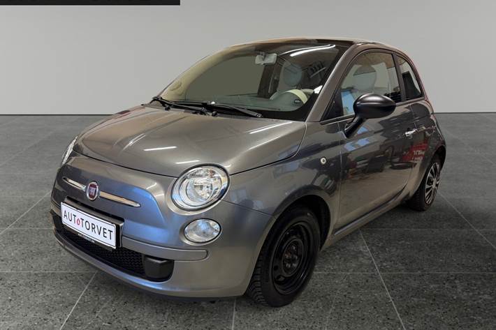 Sort Fiat 500 fra 2008
