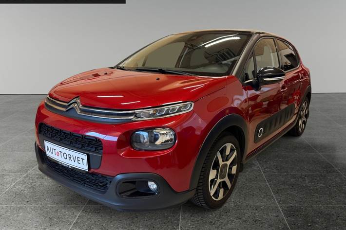 Rød Citroën C3 fra 2019