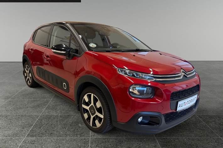 Rød Citroën C3 fra 2019