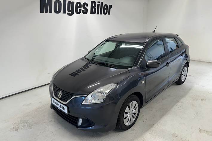 Grå Suzuki Baleno fra 2016