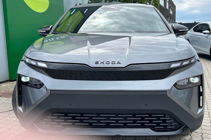 Grå Skoda Elroq fra 2026