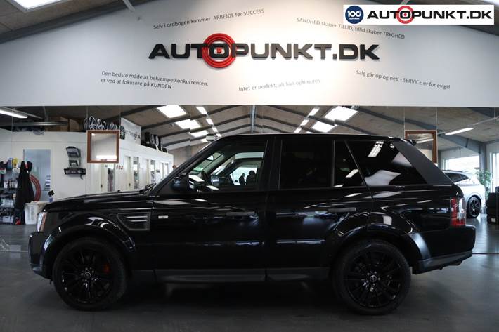 Sort Land Rover Range Rover sport fra 2010
