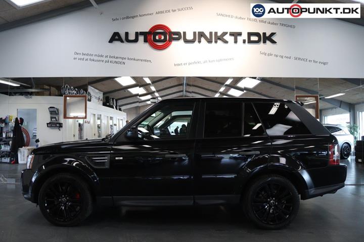 Sort Land Rover Range Rover sport fra 2010