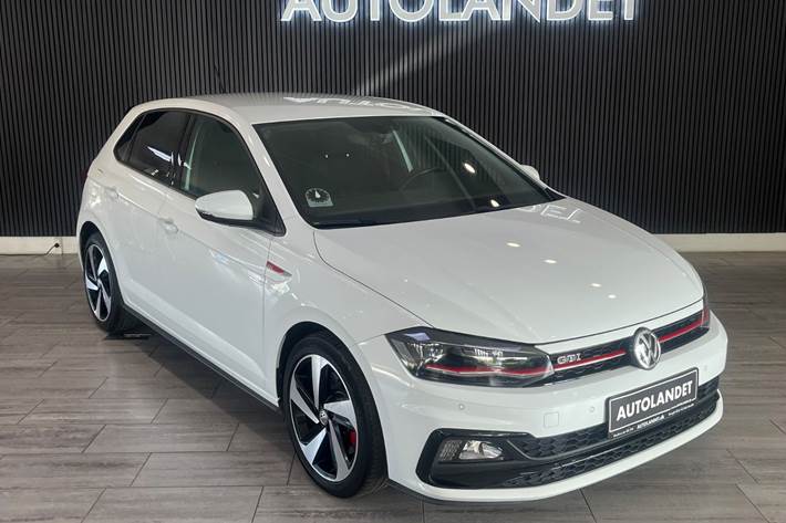 Hvid VW Polo fra 2019