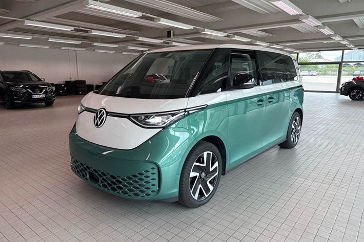Grøn VW ID.Buzz fra 2023
