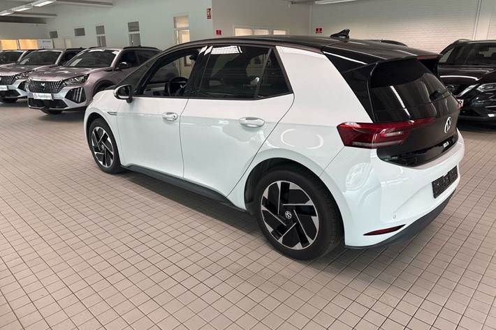 Hvid VW ID.3 fra 2021