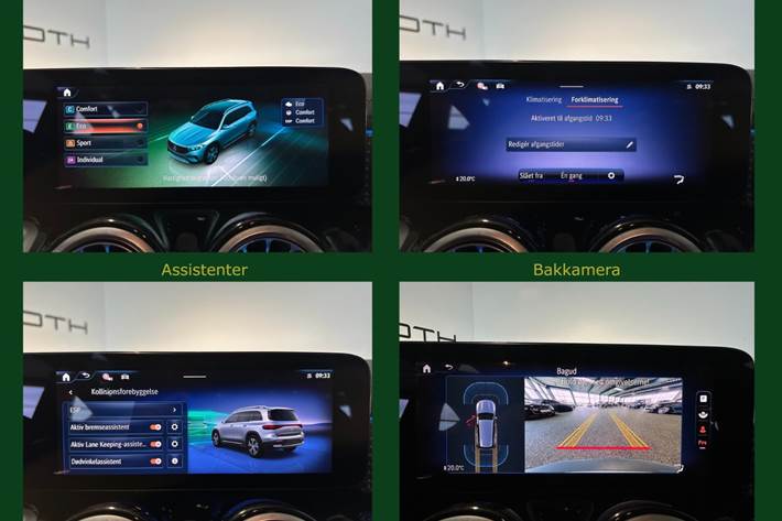 Grå Mercedes EQB250+ fra 2025