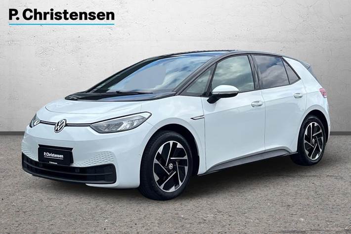 Hvid VW ID.3 fra 2023