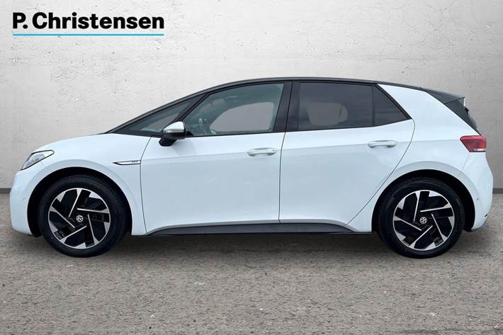 Hvid VW ID.3 fra 2023