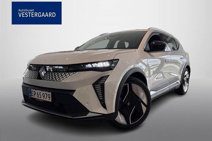Hvid Renault Scenic E-Tech fra 2026