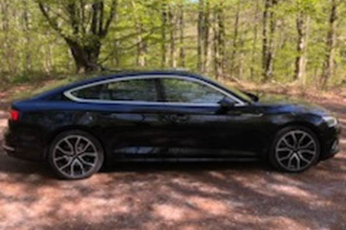 Sort Audi A5 Sportback fra 2019
