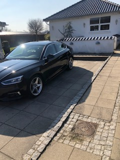 Sort Audi A5 Sportback fra 2019