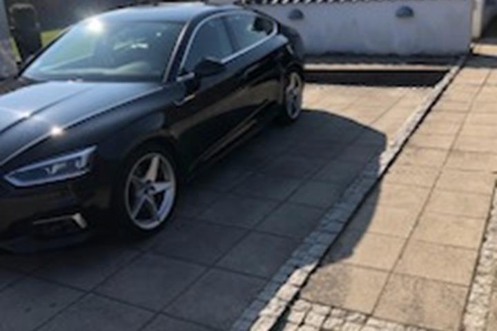 Sort Audi A5 Sportback fra 2019