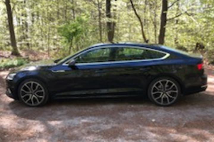 Sort Audi A5 Sportback fra 2019