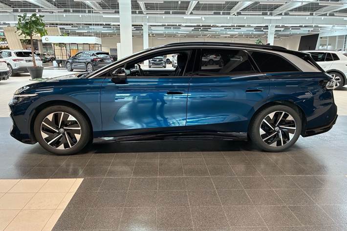 Blå VW ID.7 fra 2025