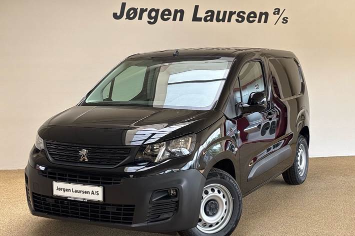 Sort Peugeot e-Partner fra 2025