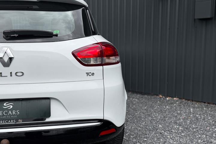 Hvid Renault Clio IV fra 2014