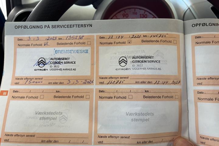 Blå Citroën C1 fra 2013