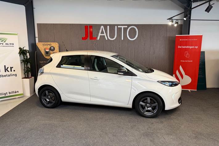 Hvid Renault Zoe fra 2019