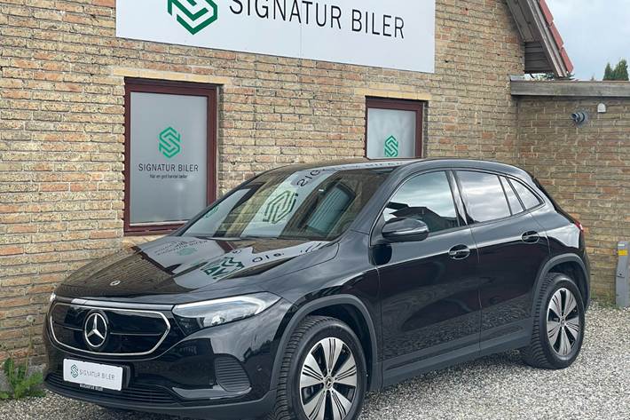 Sort Mercedes EQA250 fra 2023