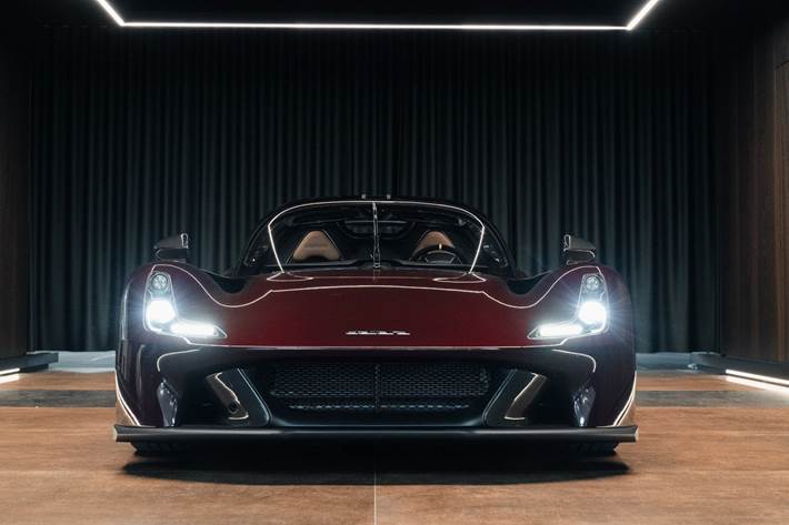 Rød Dallara Stradale fra 2022
