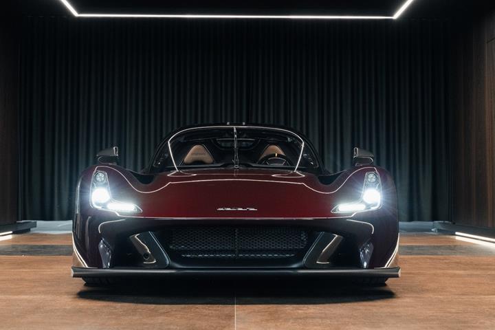 Rød Dallara Stradale fra 2022