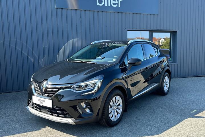 Sort Renault Captur fra 2020 set udefra