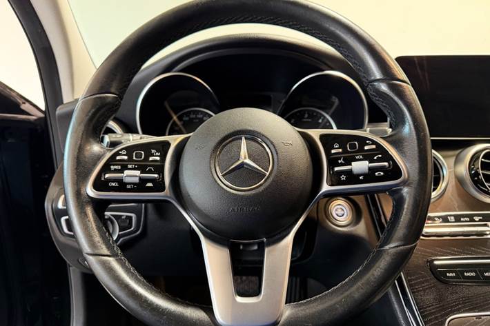 Sort Mercedes C220 d fra 2019