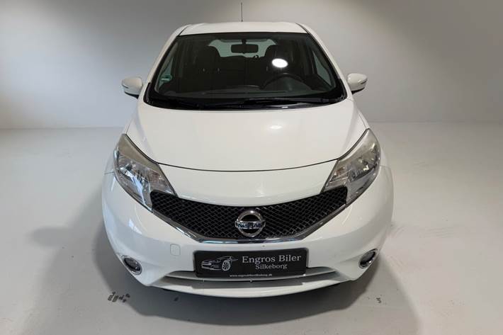 Hvid Nissan Note fra 2014