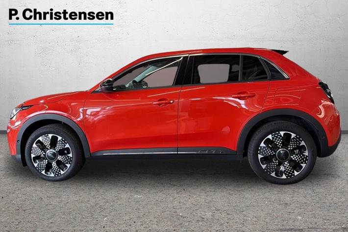 Rød Fiat 600e fra 2023