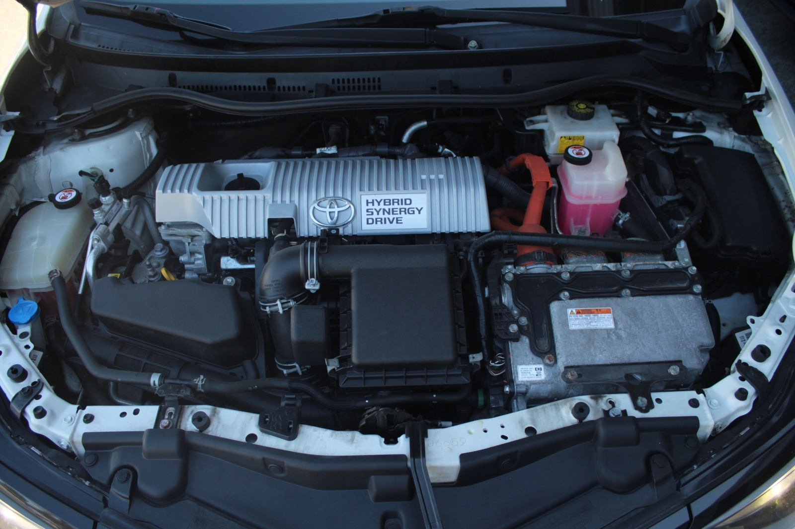 Hvid Toyota Auris fra 2018