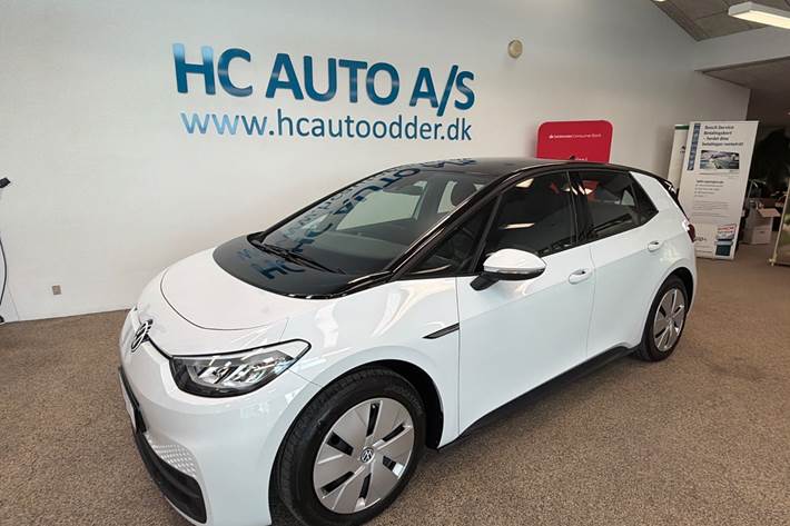 Hvid VW ID.3 fra 2021