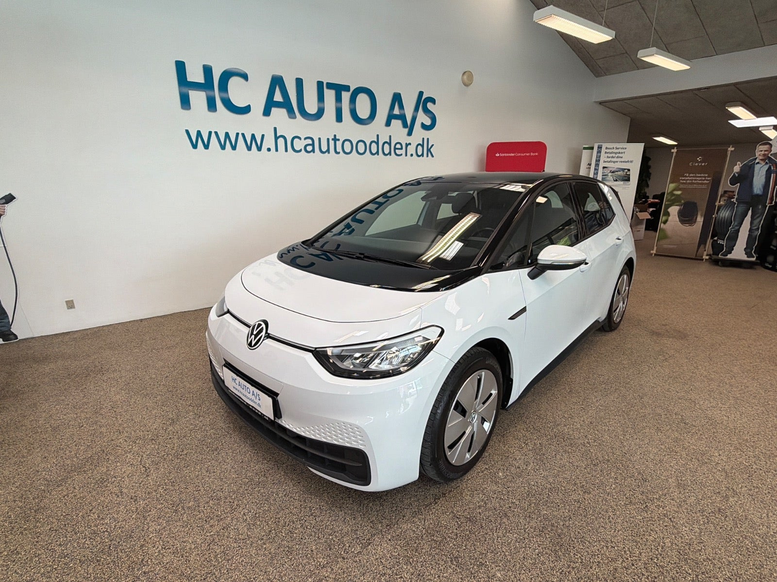Hvid VW ID.3 fra 2021