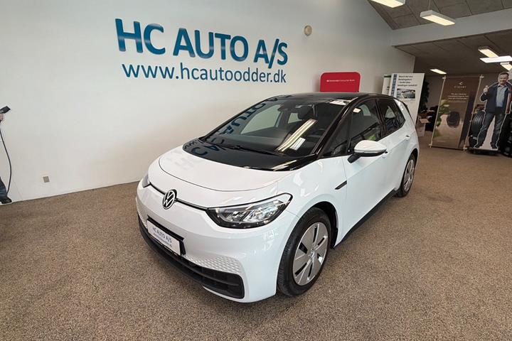 Hvid VW ID.3 fra 2021