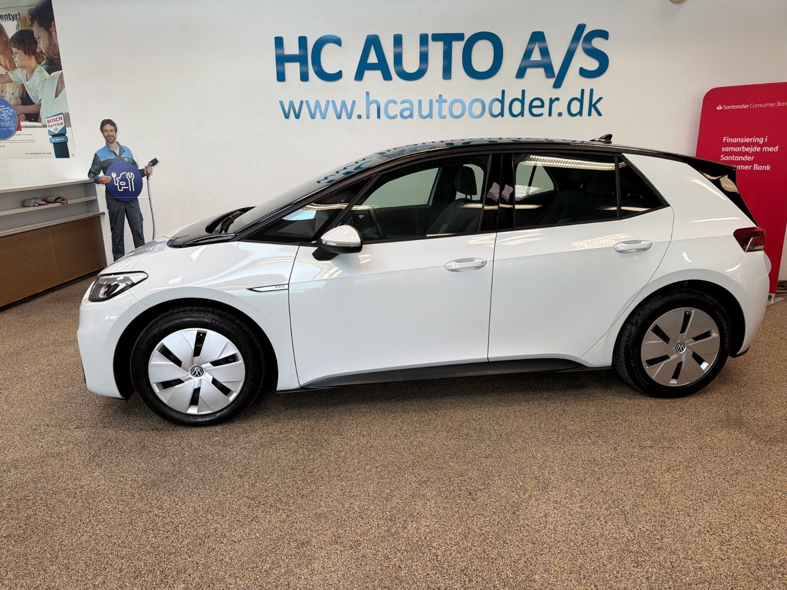 Hvid VW ID.3 fra 2021