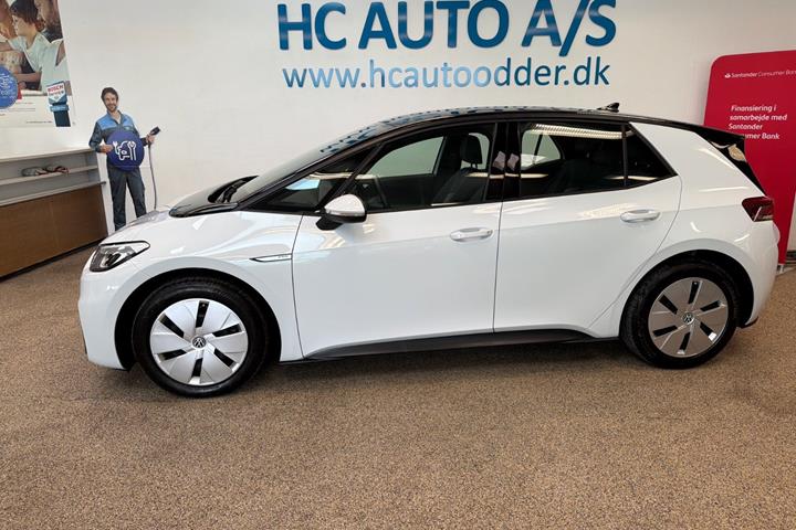 Hvid VW ID.3 fra 2021