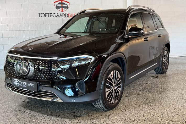Sort Mercedes EQB300 fra 2024