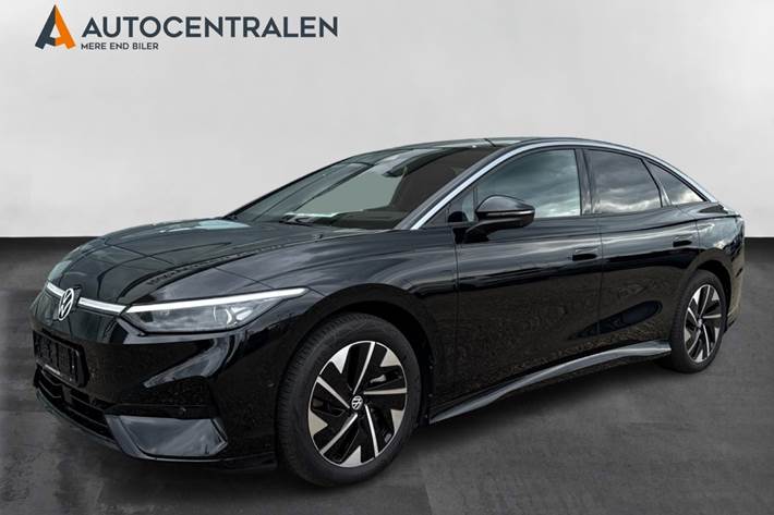 Sort VW ID.7 fra 2024 set udefra