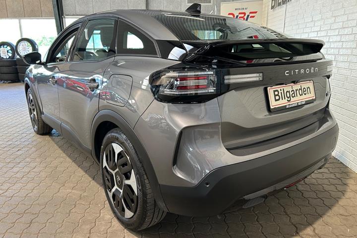 Grå Citroën ë-C4 fra 2025
