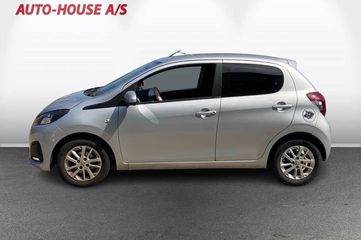 Sølv Peugeot 108 fra 2015