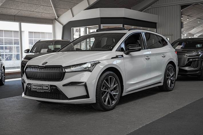 Sølv Skoda Enyaq fra 2022