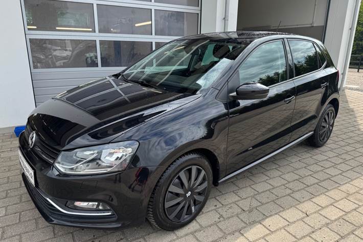 Sort VW Polo fra 2017