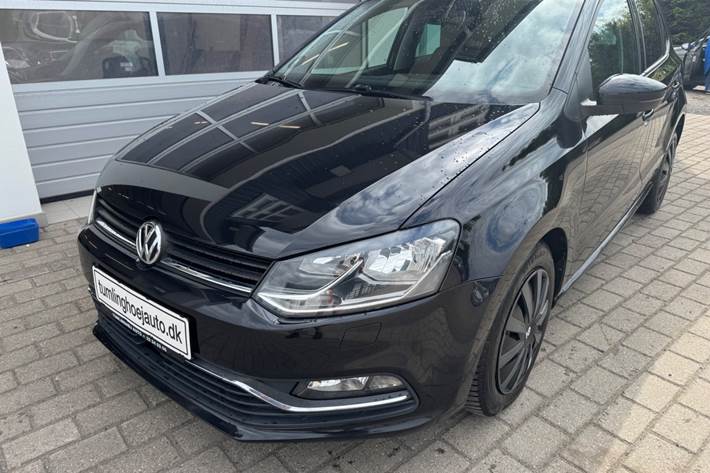 Sort VW Polo fra 2017