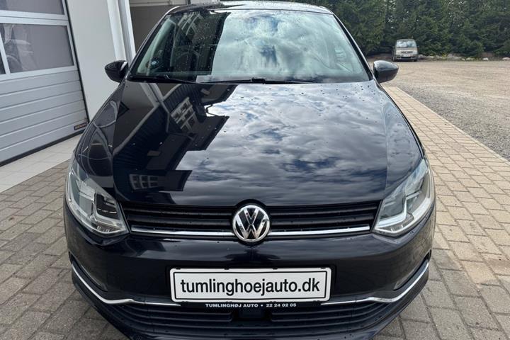 Sort VW Polo fra 2017