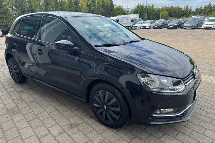 Sort VW Polo fra 2017