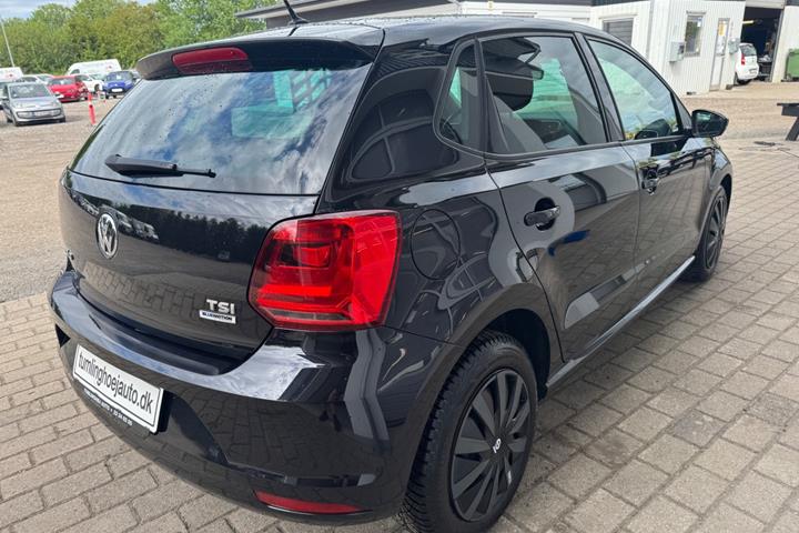 Sort VW Polo fra 2017